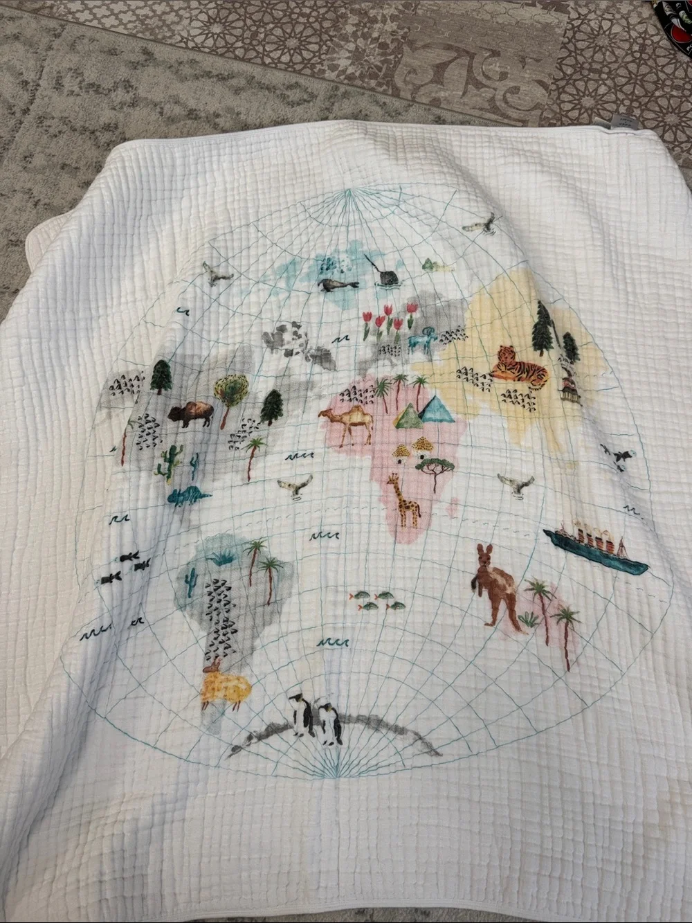 Aden + anais Blanket 42”x42”